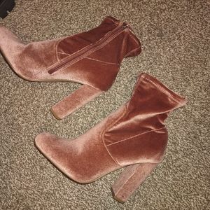 Steve Madden pink boots